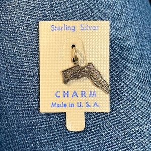 Sterling Silver Daytona Beach Florida Charm